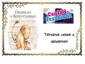 Csaldfesztivl, 2015. szeptember 19.

