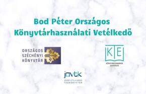 Bod Pter Orszgos Knyvtrhasznlati Verseny, 2024.