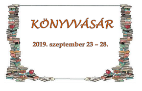 Könyvvásár (2019. 3.) Könyvvásár (2019. 3.)