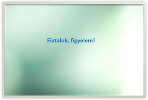 Pályázati lehetőség fiataloknak Pályázati lehetőség fiataloknak
