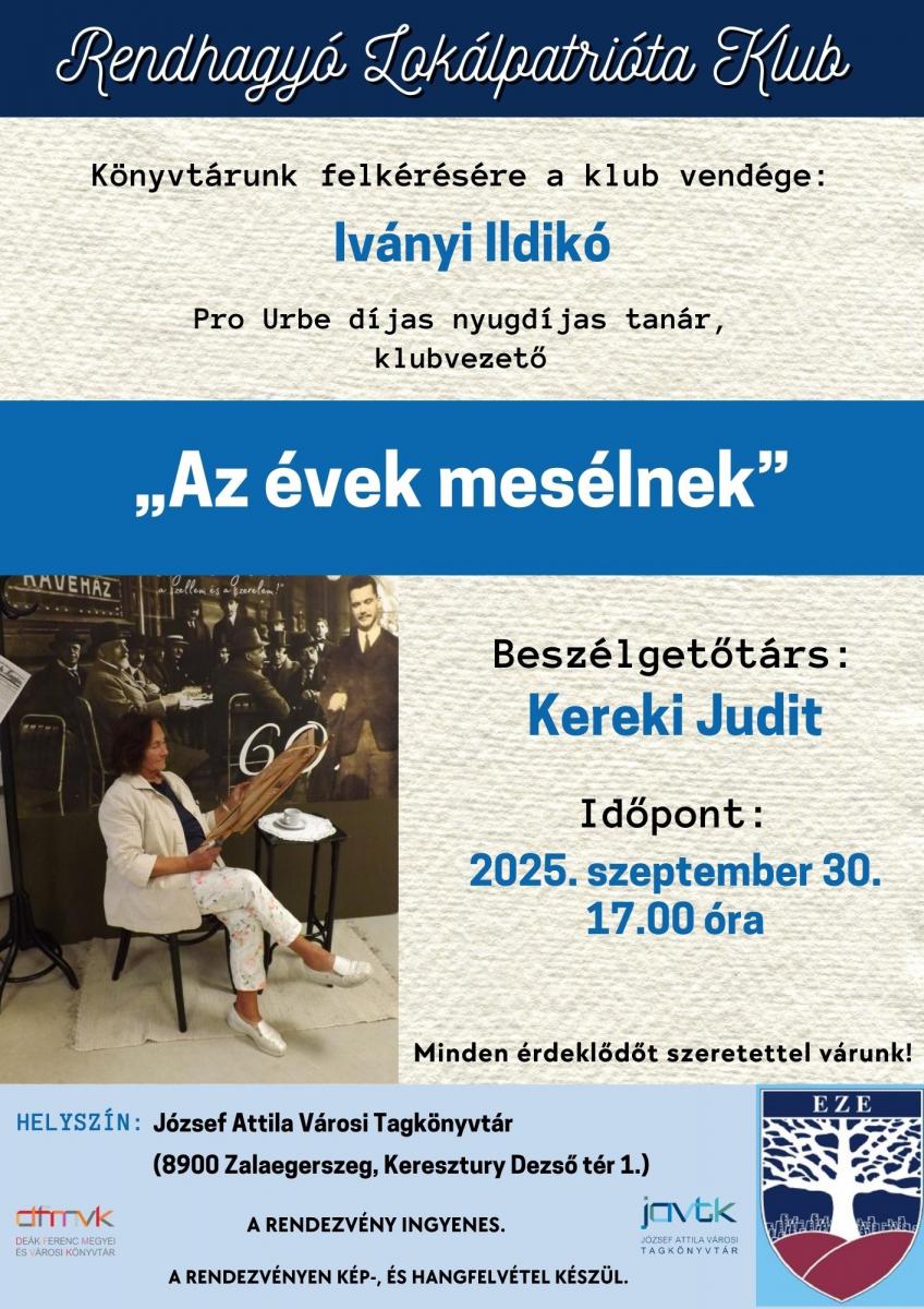 Loklpatrita klub vendge Ivnyi Ildik lesz.